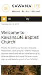 Mobile Screenshot of kawanalife.com